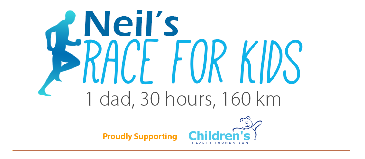 Neil's 160km Race for Kids